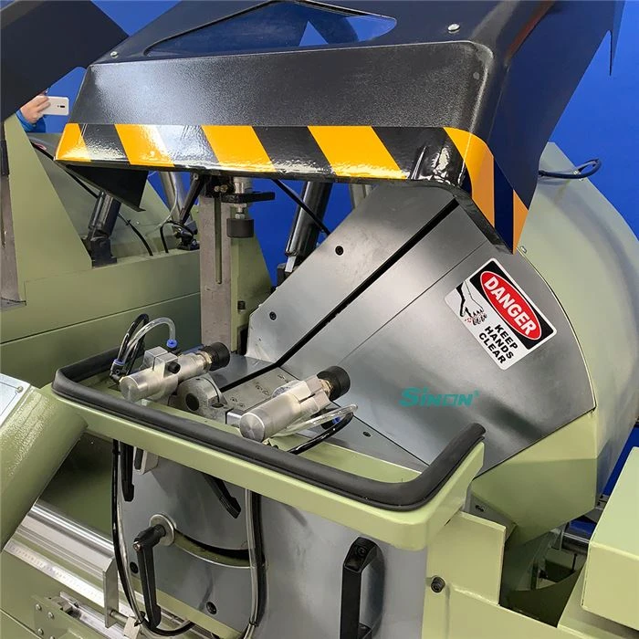 Aluminum Window CNC Double Head Cutting Saw (9)